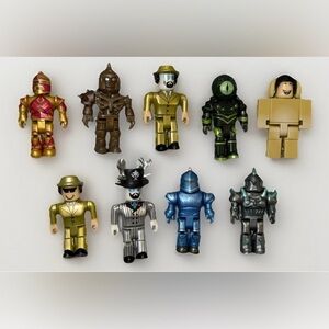 Mixed Lot of 9 Roblox Action Figures Character Toys Jailbreak Alar Endermoor
